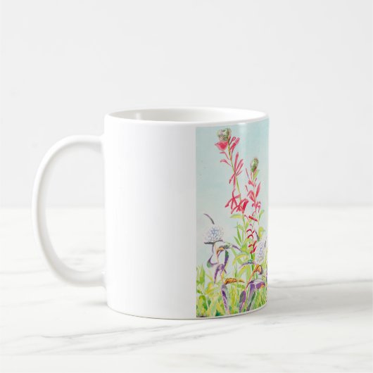 Hummingbird Coffee Mok (Links)