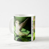 Hummingbird Coffee Mok door BirdingCollectibles (Voorkant links)