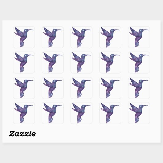Hummingbird Constellation Sticker (Vel)