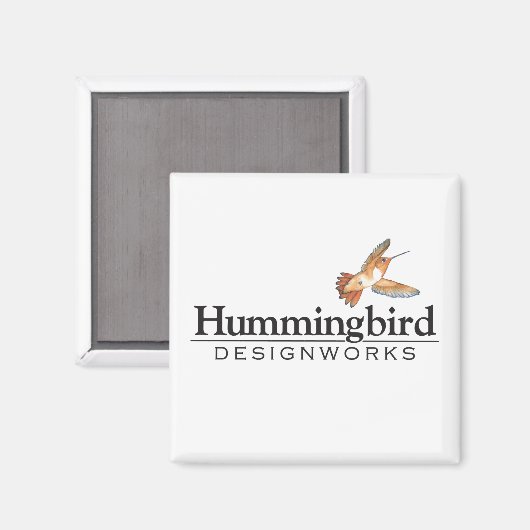 Hummingbird Designworks Magnet (Voorkant / Achterkant)