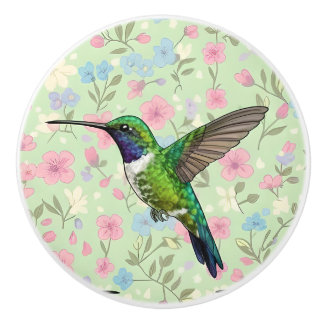 Hummingbird Door Pull Keramische Knop