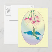 HUMMINGBIRD DOOR SHARON SHARPE BRIEFKAART (Voorkant / Achterkant)