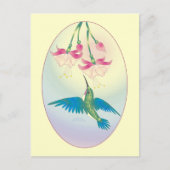 HUMMINGBIRD DOOR SHARON SHARPE BRIEFKAART (Voorkant)