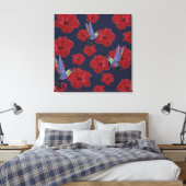 Hummingbird Dream Canvas Afdruk (Insitu (Slaapkamer))