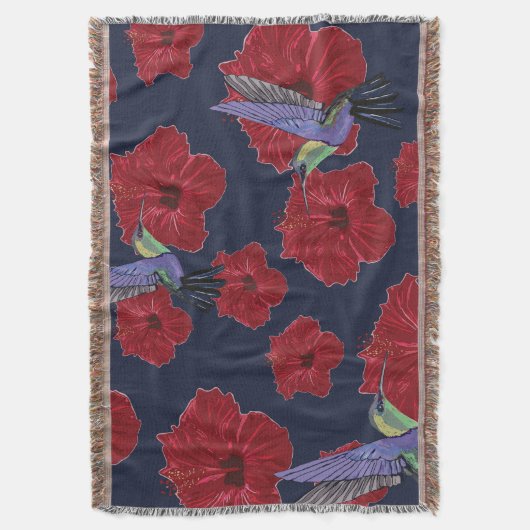 Hummingbird Dream Deken (Voorkant Verticaal)