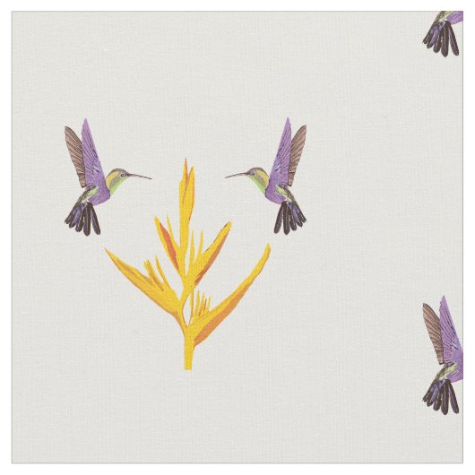 Hummingbird Dream Stof (Close Up)