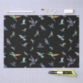 Hummingbird Eisvogel Life Watercolor  Tissuepapier (Craft)