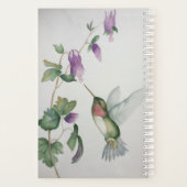 Hummingbird Elegant Waterverf Planner (Achterkant)
