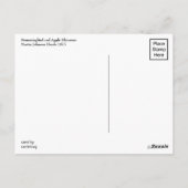 Hummingbird en Apple Blossom Martin J. Heade Briefkaart (Achterkant)