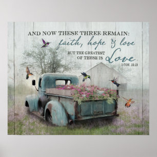 Hummingbird en deze drie resten poster