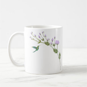 Hummingbird en Lisianthus Tri-Blend Shirt Koffiemok