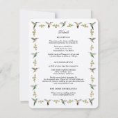 Hummingbird Enclosure Kaart (Voorkant)