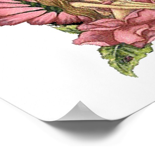 Hummingbird Fairy Poster (Hoek)