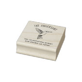 Hummingbird Family Adres Delicate Sweetness Rubberstempel (Stempel)