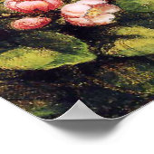 Hummingbird Family en Apple Blossom Poster (Hoek)