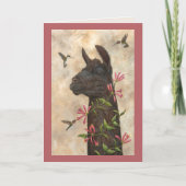 Hummingbird feeder card kaart (Voorkant)