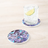 Hummingbird Fine Art Zandsteen Onderzetter (Zijkant)