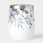 Hummingbird Floral Aangepaste tekst (Achterkant)