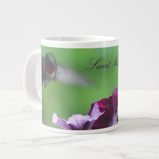 Hummingbird Floral Designer Grote Koffiekop (Links)