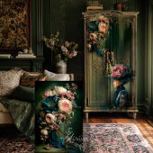 Hummingbird & Floral Fantasy Boeket Tissuepapier