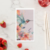 Hummingbird Floral Gastenhanddoeken Servet (Insitu)