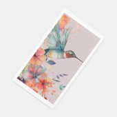Hummingbird Floral Gastenhanddoeken Servet (Hoek)
