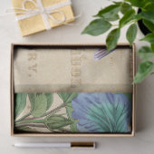 Hummingbird Floral  ontkoppeling Tissuepapier (Geschenk)