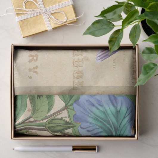 Hummingbird Floral  ontkoppeling Tissuepapier (Geschenk)