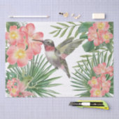 Hummingbird Floral Waterverf Tissuepapier (Craft)