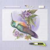 Hummingbird Floral Waterverf Tissuepapier (Craft)