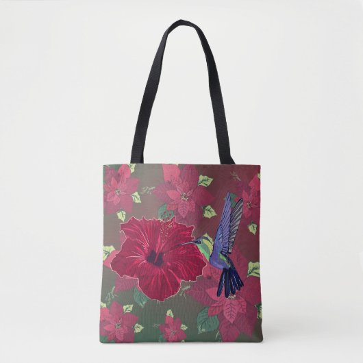 Hummingbird Flow Tote Bag (Voorkant)