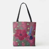 Hummingbird Flow Tote Bag (Achterkant)