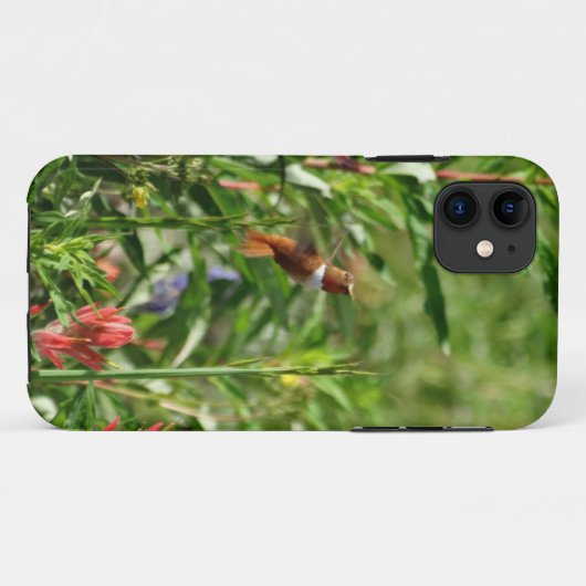 Hummingbird Flowers Case-Mate iPhone Case (Achterkant (horizontaal))