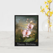 Hummingbird Flowers Kaart (Gele Bloem)