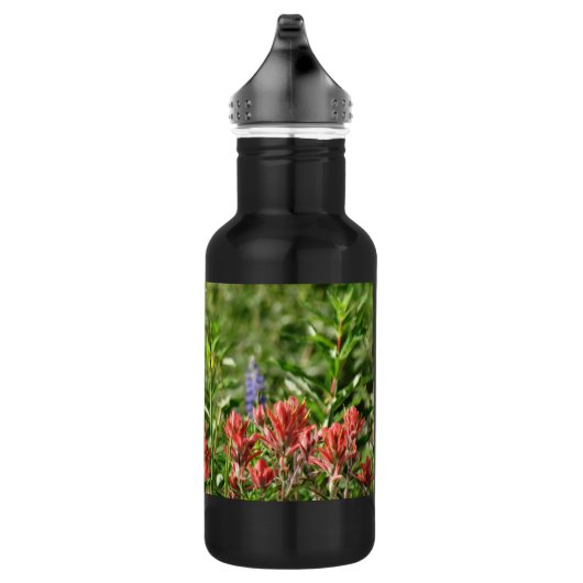 Hummingbird Flowers Waterfles (Rechts)