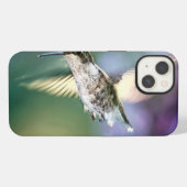 Hummingbird Flying iPhone Hoesje (Achterkant horizontaal)