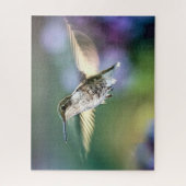 Hummingbird Flying Legpuzzel (Verticaal)