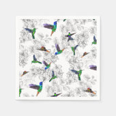 Hummingbird Flying Napkins Servet (Voorkant)