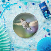 Hummingbird Flying Papieren Bordje (Feest)
