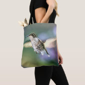 Hummingbird Flying Tote Bag (Dichtbij)