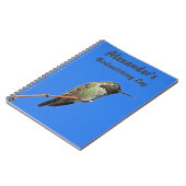 Hummingbird Foto Avid Birder Birdwatch Log Notitieboek (Linkerzijde)