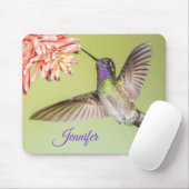 Hummingbird Foto gepersonaliseerd Muismat (Met muis)