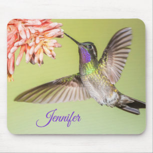 Hummingbird Foto gepersonaliseerd Muismat