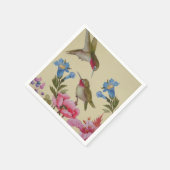  Hummingbird Friends Wilde Flowers Servetten (Hoek)