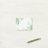 Hummingbird Garden Bird Waterverf Art Post-it® Notes (Op bureau)