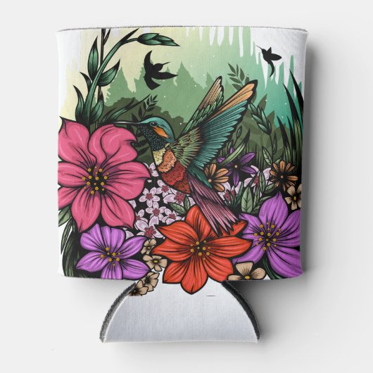 Hummingbird Garden Blikjeskoeler (Voorkant)