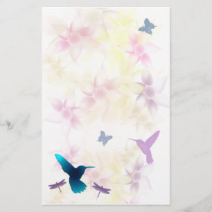 Hummingbird Garden Briefpapier