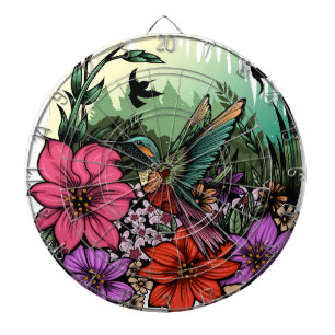 Hummingbird Garden Dartbord