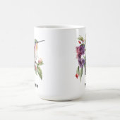 Hummingbird Garden Flowers Springtime Koffiemok (Center)