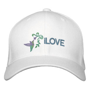 Hummingbird Garden Geborduurde Pet